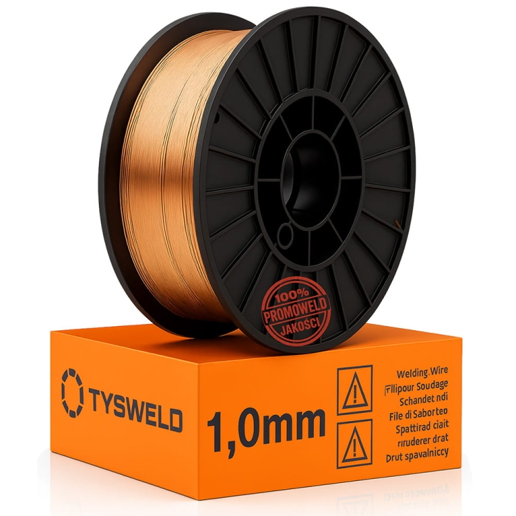 TYSWELD SG2 1.0 mm 5 kg D200 QBA ECO — drut MAG, niemiedziowany.jpg