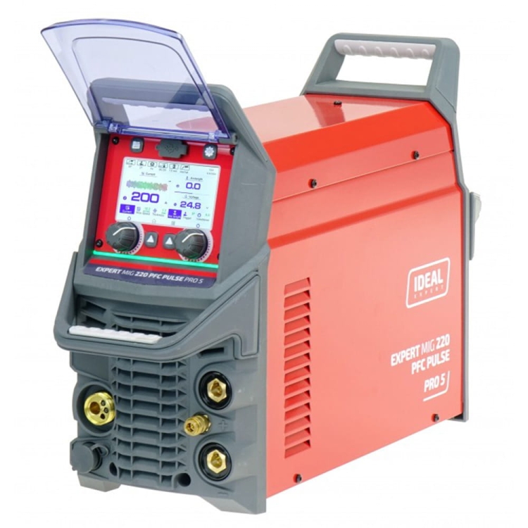 Spawarka IDEAL EXPERT MIG 220 PFC PULSE Pro5 LCD_bok.jpg