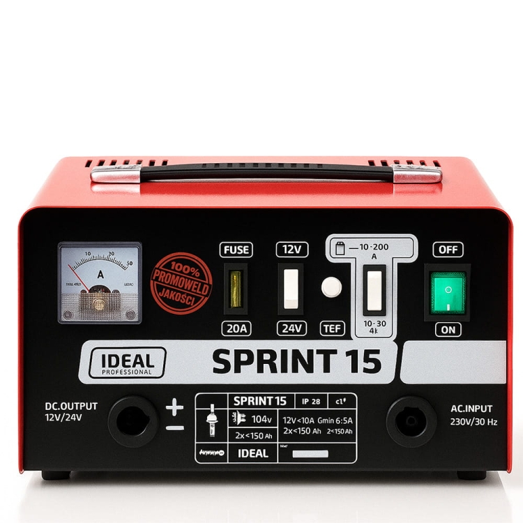 IDEAL SPRINT 15 — Prostownik 12-24 V | Automatyczne ładowanie | 230 V.jpg