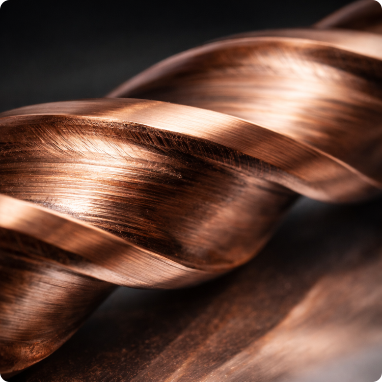 Wiertło kobaltowe 4,8 mm do metalu HSS-Co 6% Schmith_makro