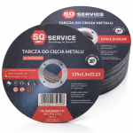 Tarcza do cięcia metalu 125x1,5 Schmith zestaw 25 szt