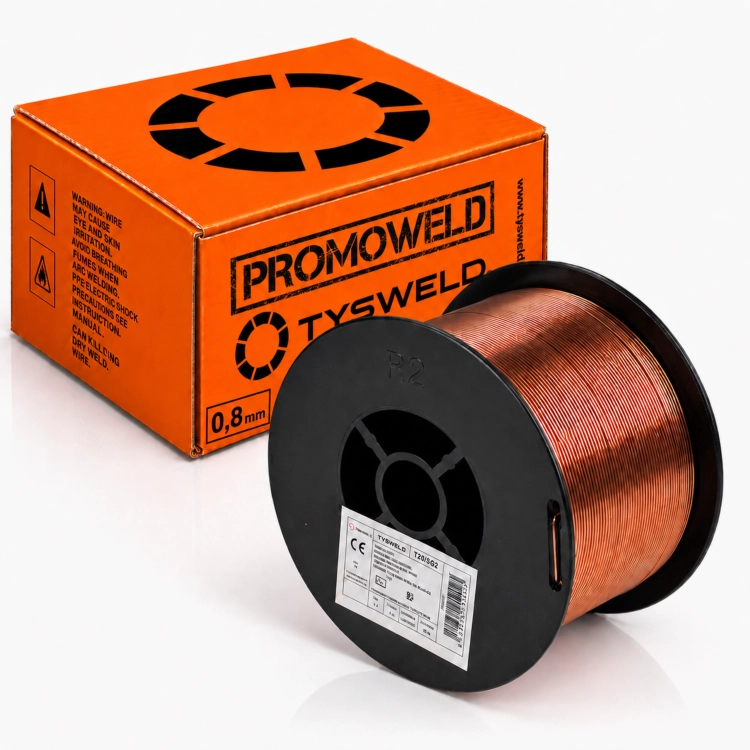 Drut spawalniczy SG2 Tysweld T20 0,8mm 1kg D100