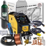 Spawarka Magnum MIG 201 Alu Pro Synergia w zestawie z butlą